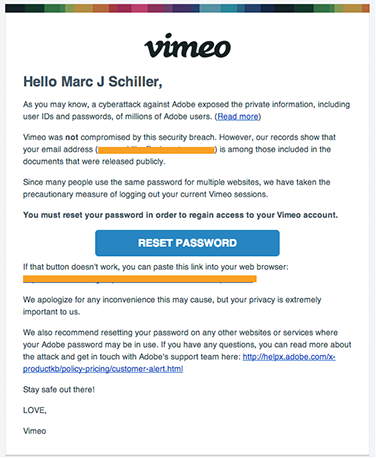 Vimeo Shows It Security How It S Done Rain Partners